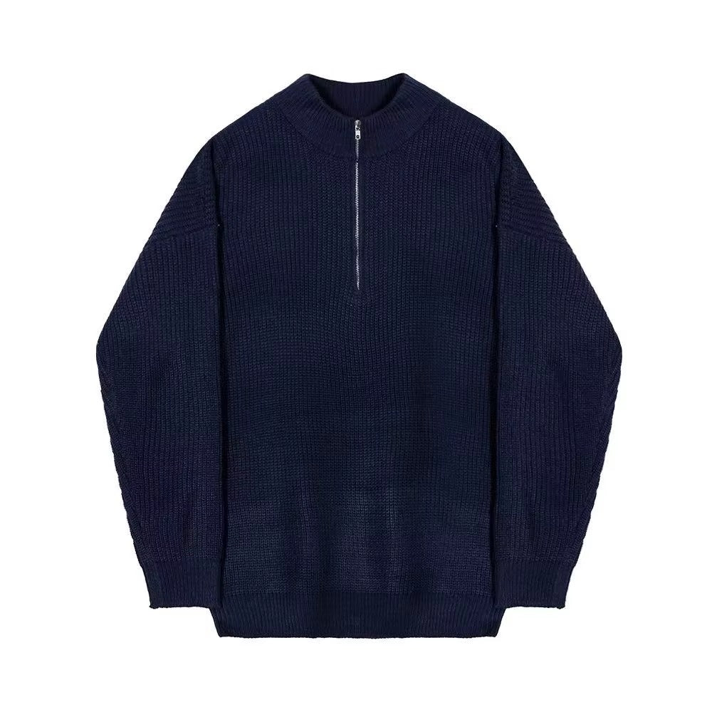 סוודר קלאסי - רבע רוכסן - Classic Sweater